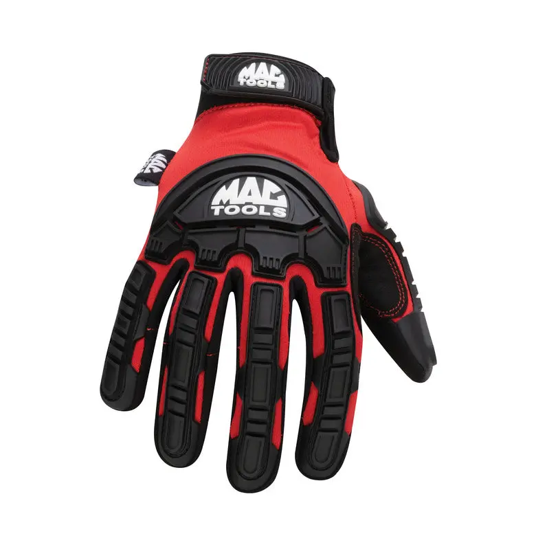 Impact Gloves - Red - Large 2