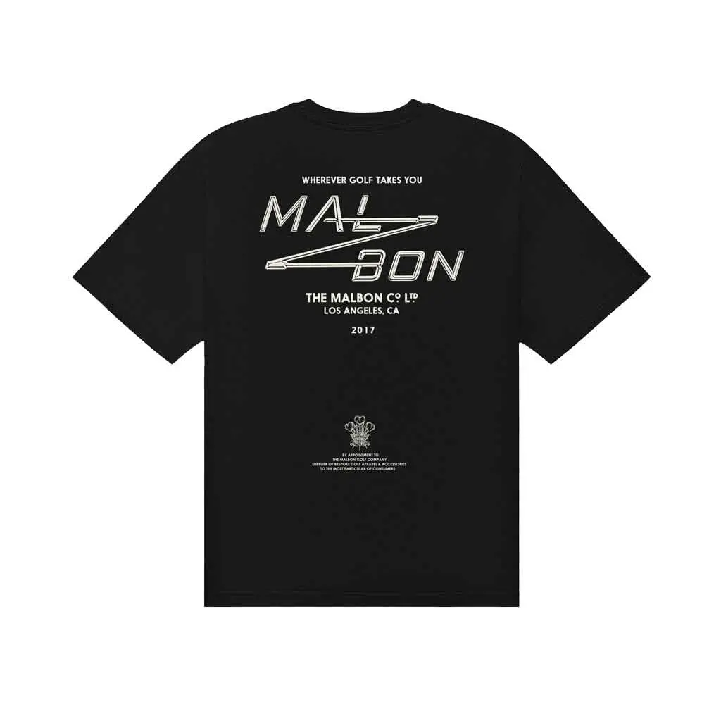 Malbon Bermuda Sport Utility Tee - Black 1