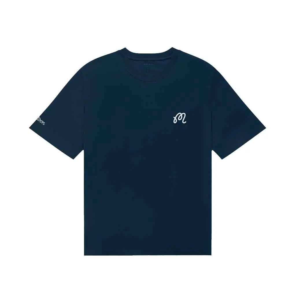Malbon Bermuda Tee - Navy 1