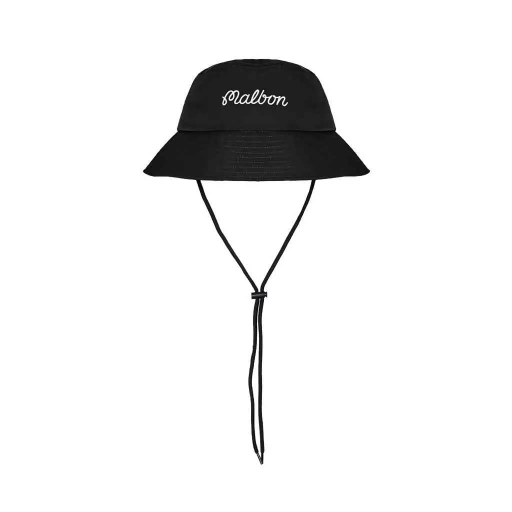 Malbon Bucket Hat - Black 1