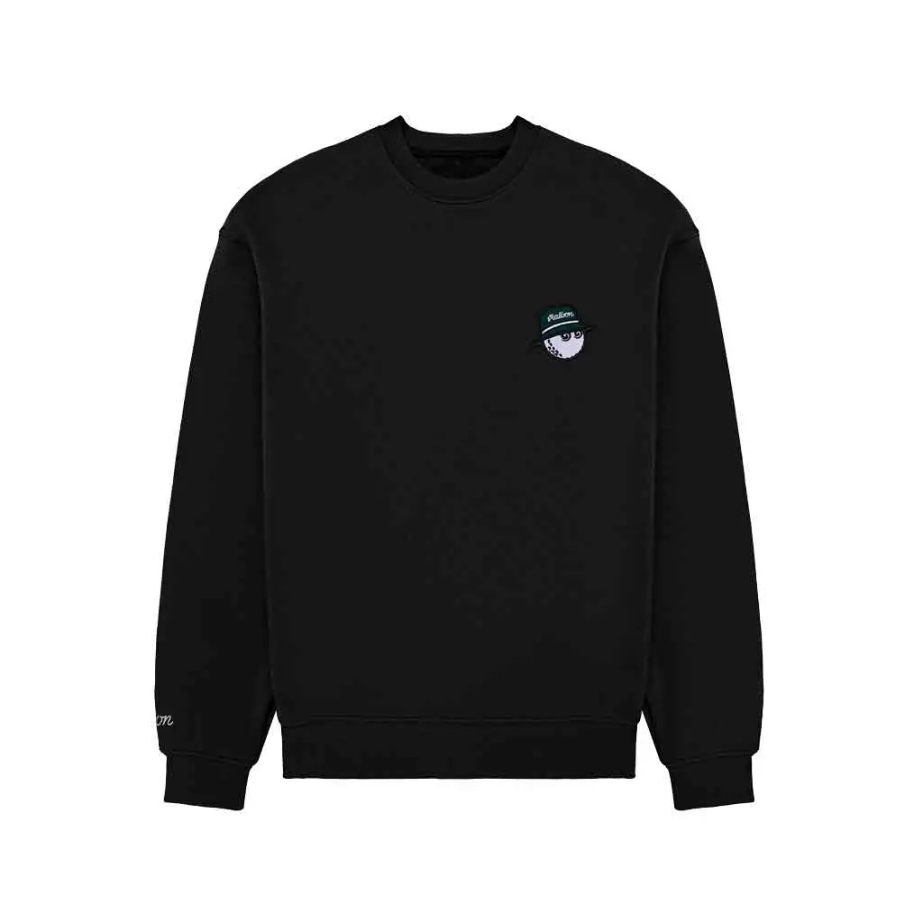 Malbon Range Cooper Crew Sweatshirt - Black 1