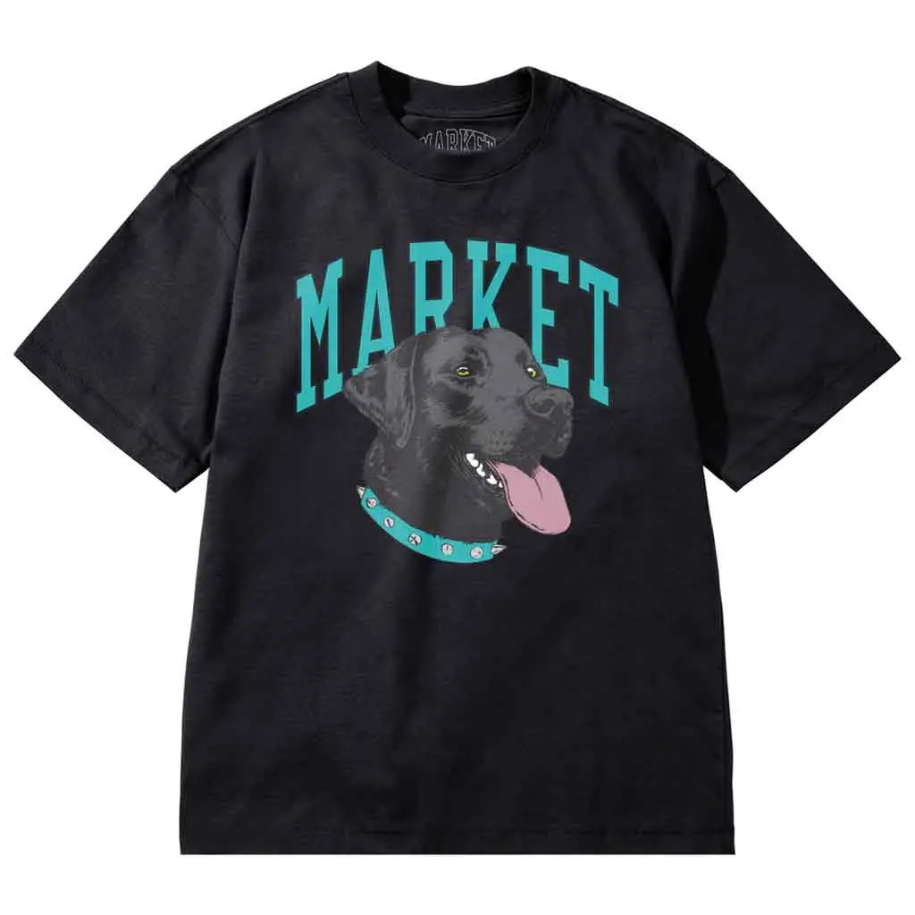 Market Black Lab Arc S/S Tee - Washed Black 1