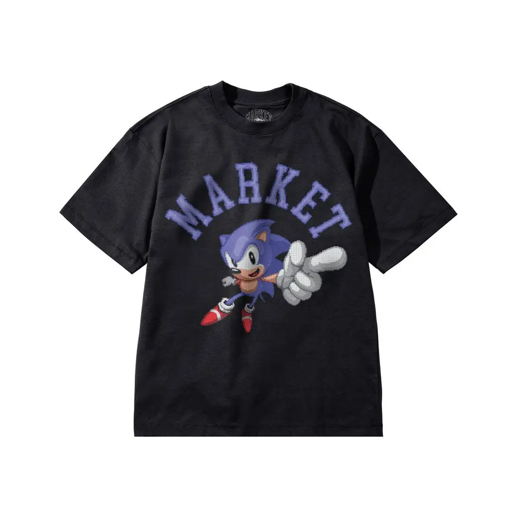 Market X Sonic No 1 Tee - Black 1