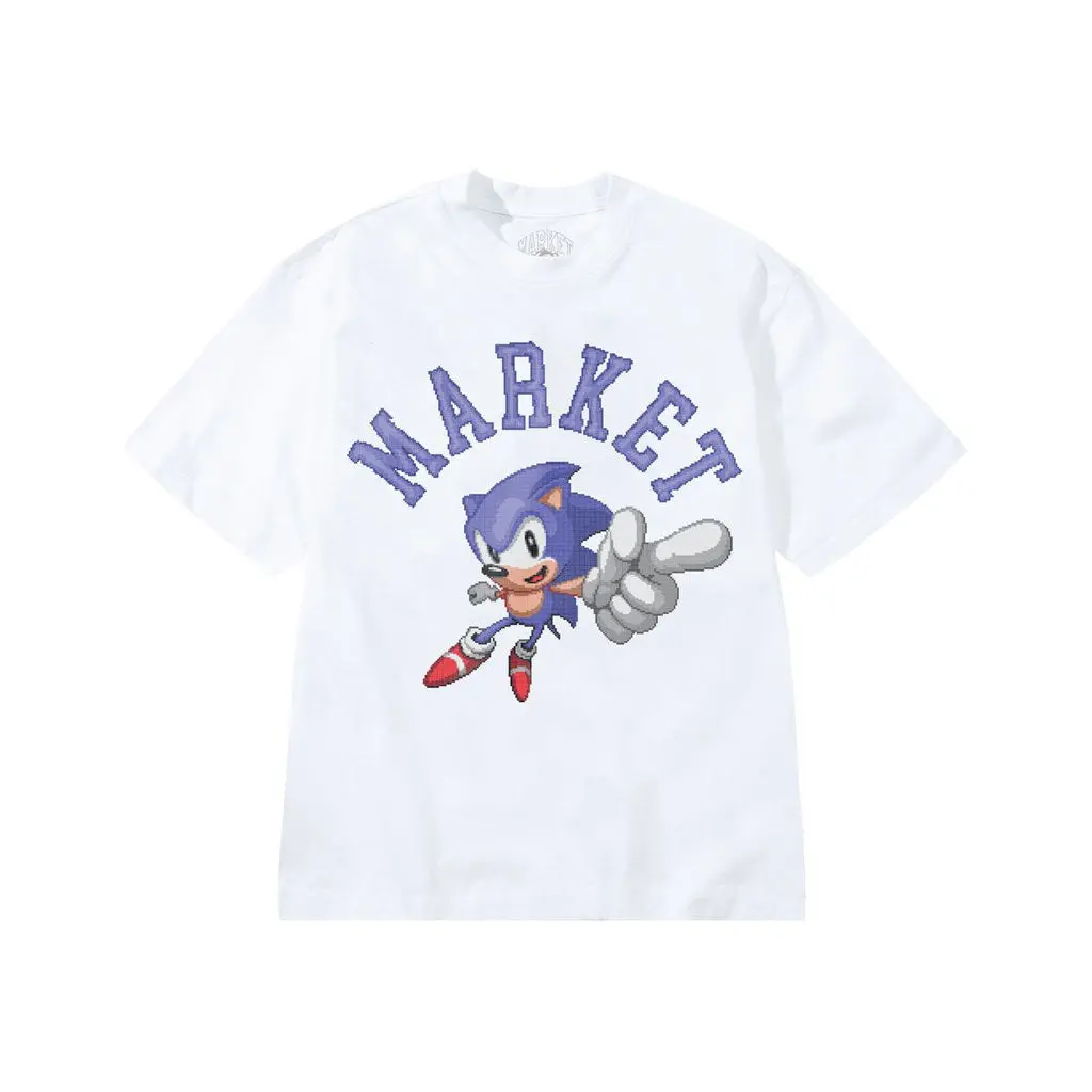 Market X Sonic No 1 Tee - White 1