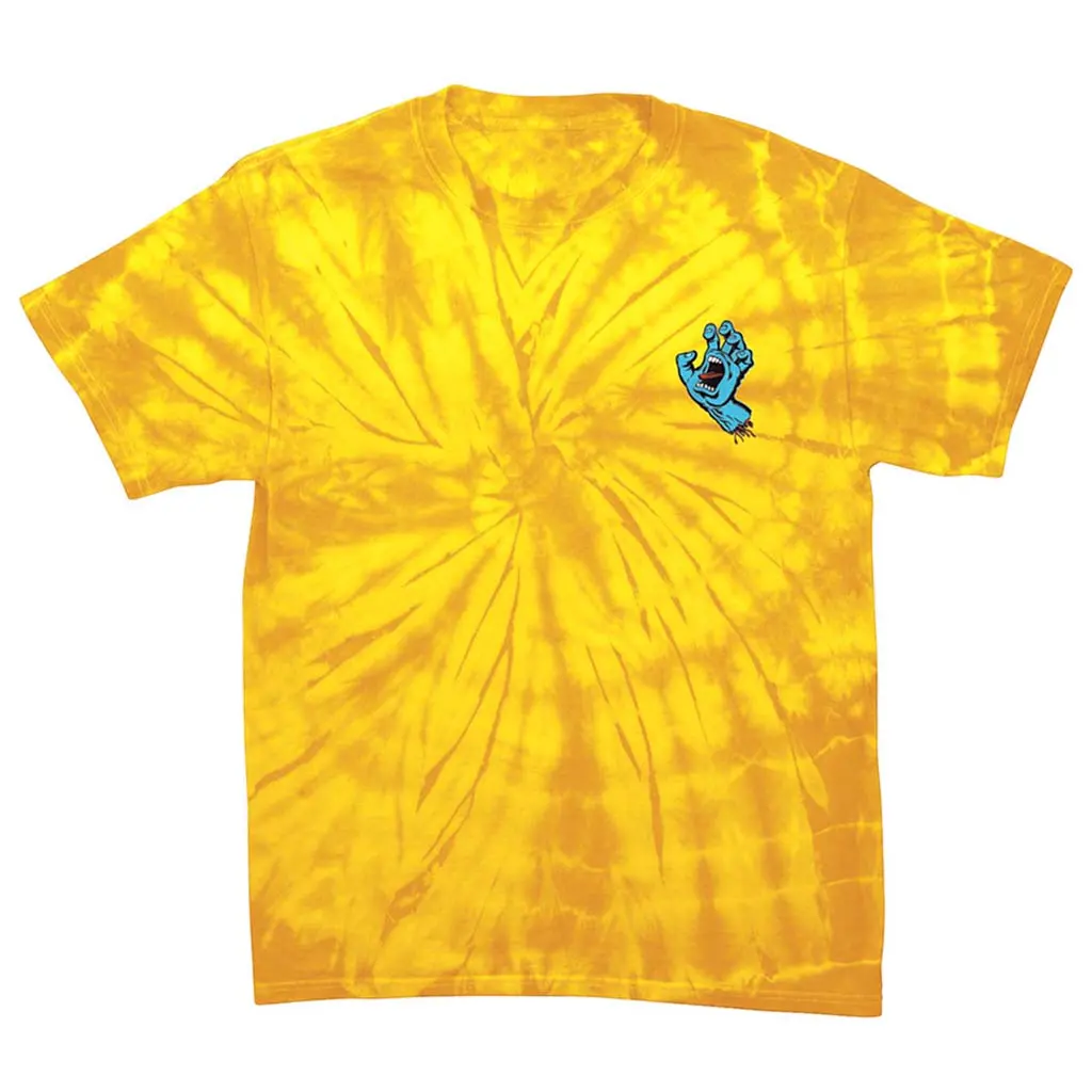 Santa Cruz Screaming Hand S/S T-Shirt - Spider Gold 1