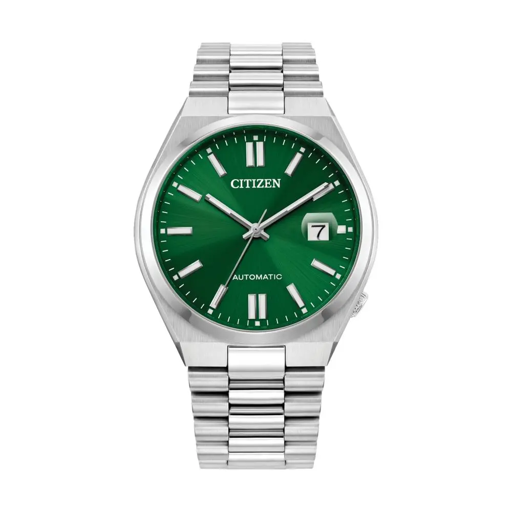 Tsuyosa Automatic 40Mm - Sunray Green On Bracelet 1