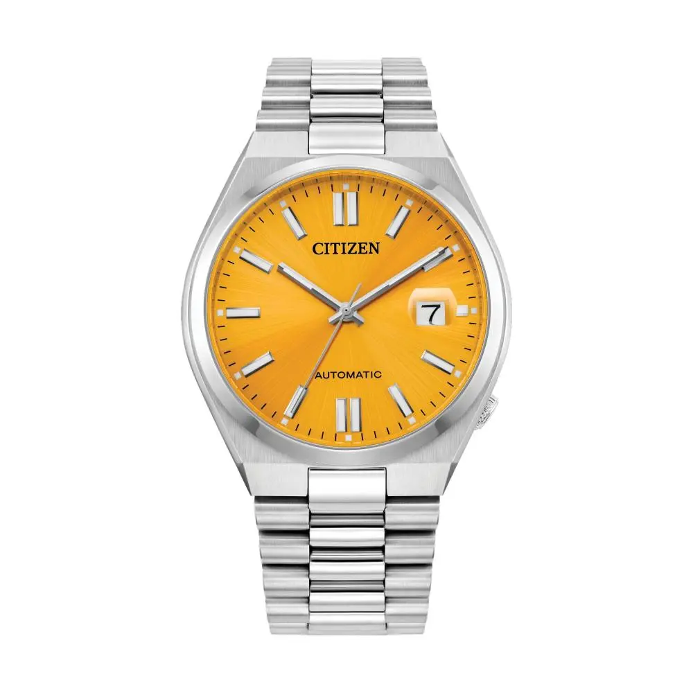 Tsuyosa Automatic 40Mm - Sunray Yellow On Bracelet 1