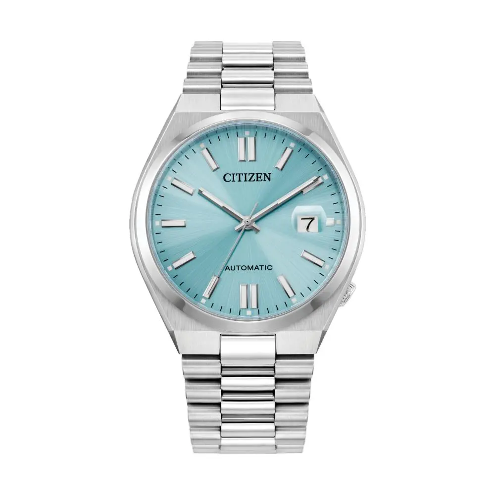 Tsuyosa Automatic 40Mm - Sky Blue On Bracelet 1