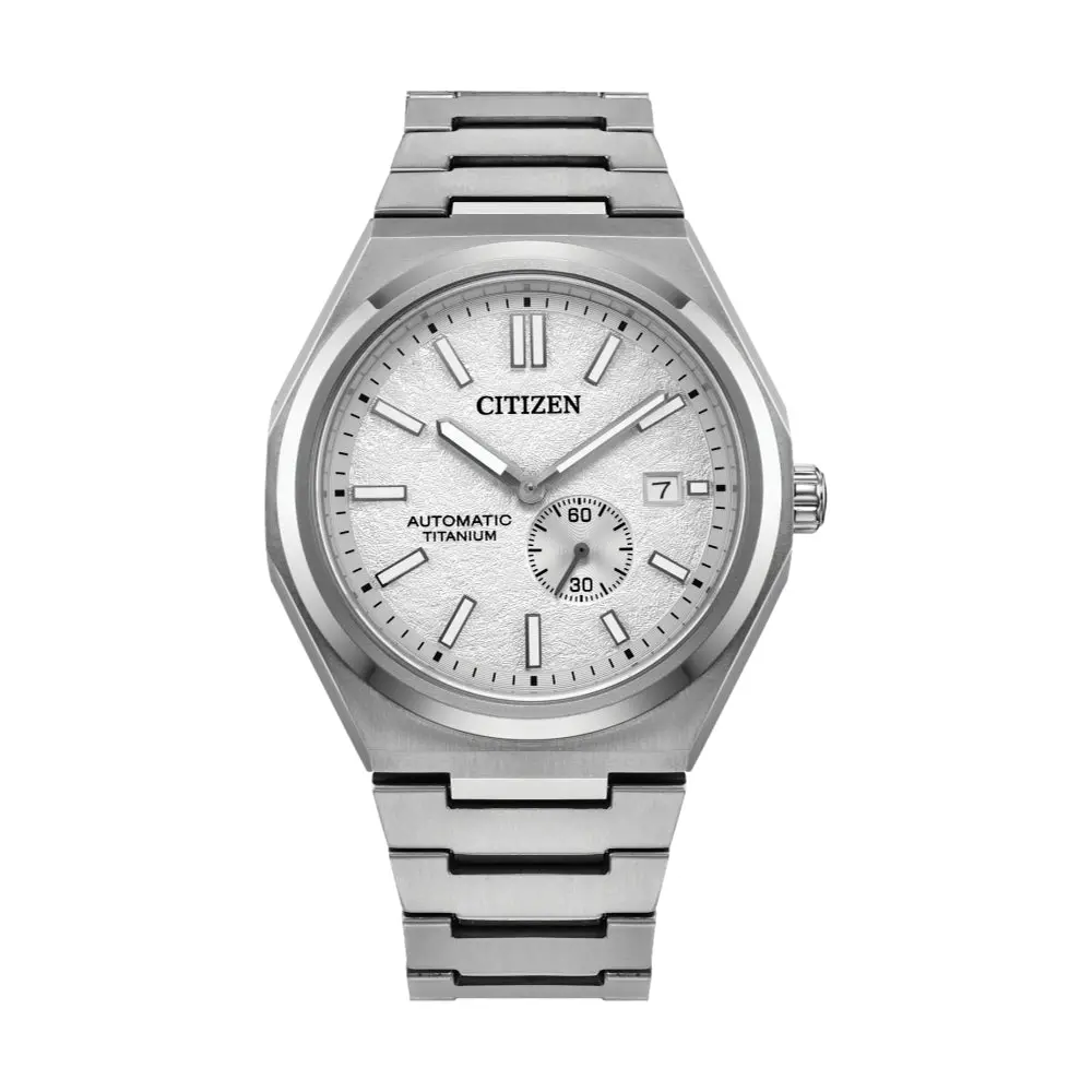 Zenshin Mechanical Super Titanium 40.5Mm - Silver On Bracelet 1