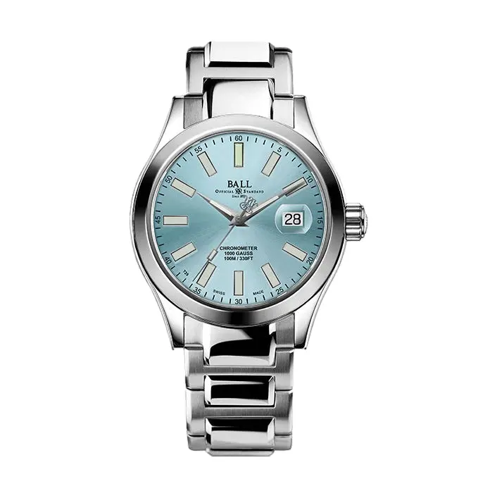 Engineer Iii Marvelight Chronometer 40Mm - Ice Blue On Bracelet 1
