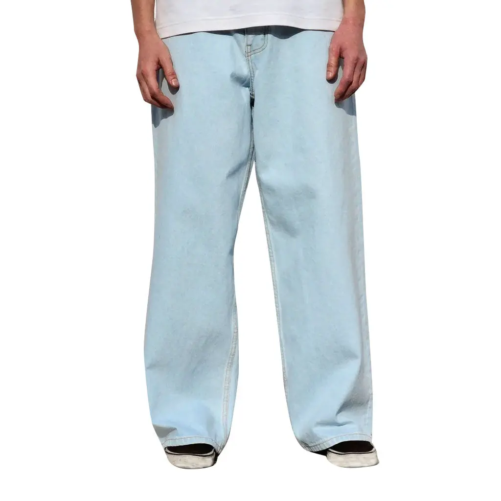 Neo Blue Super Baggy Pant - Light Stone Blue 1