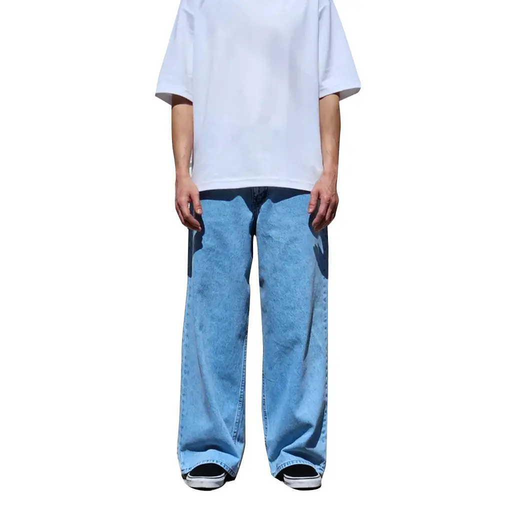 Neo Blue Super Baggy Pant - Pastel Blue 1
