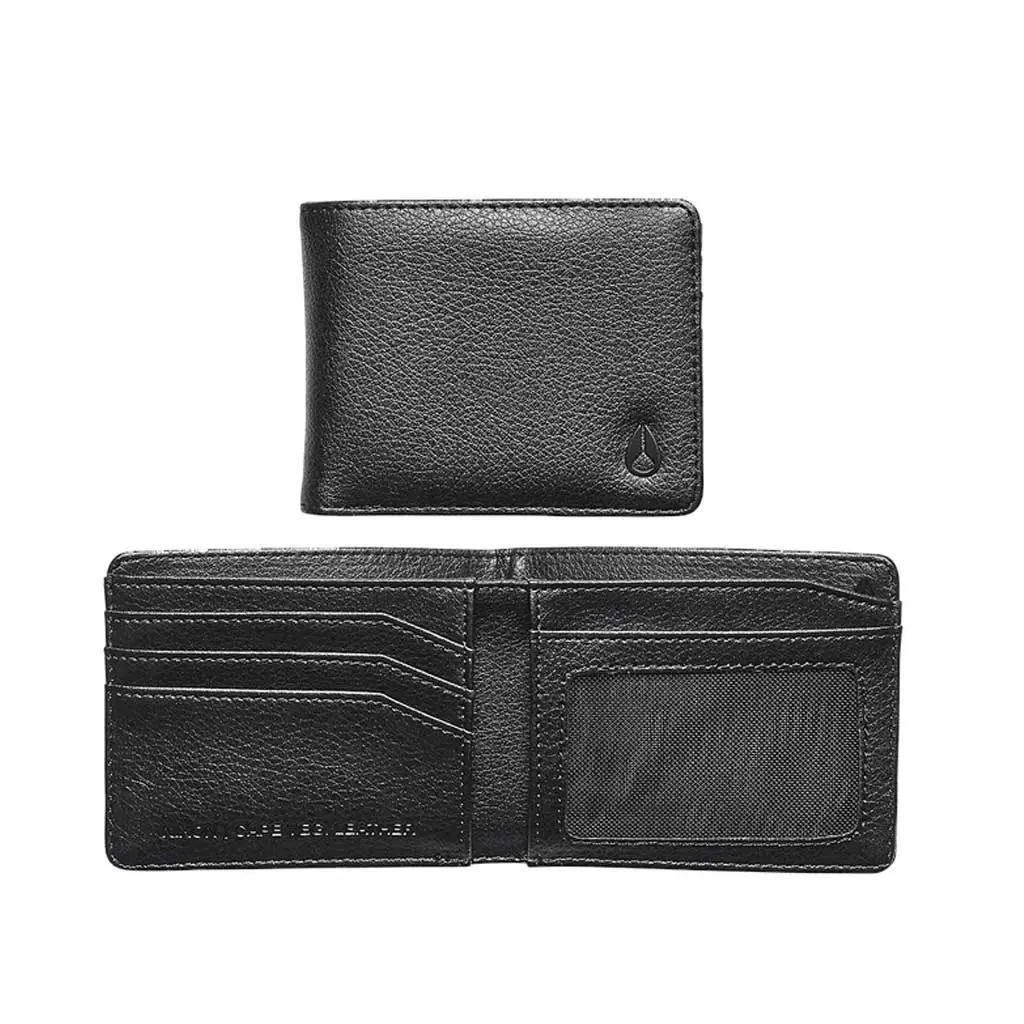Nixon Cape Vegan Leather Wallet - Black 1