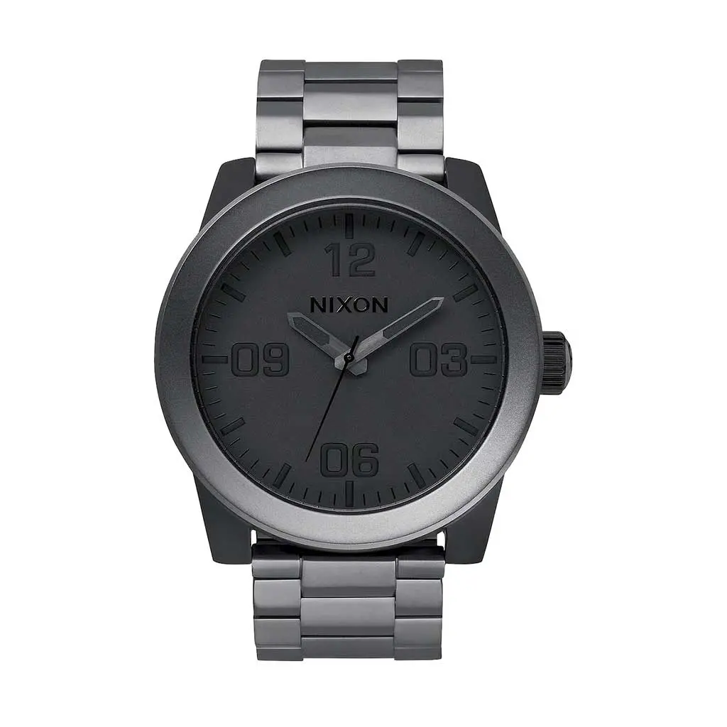 Nixon Corporal Ss - Matte Black/Matte Gunmetal 1