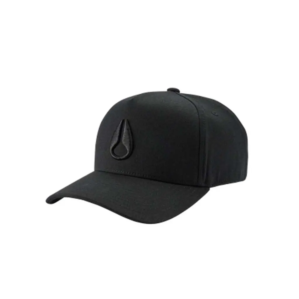 Nixon Deep Down Athletic Snapback - All Black 1