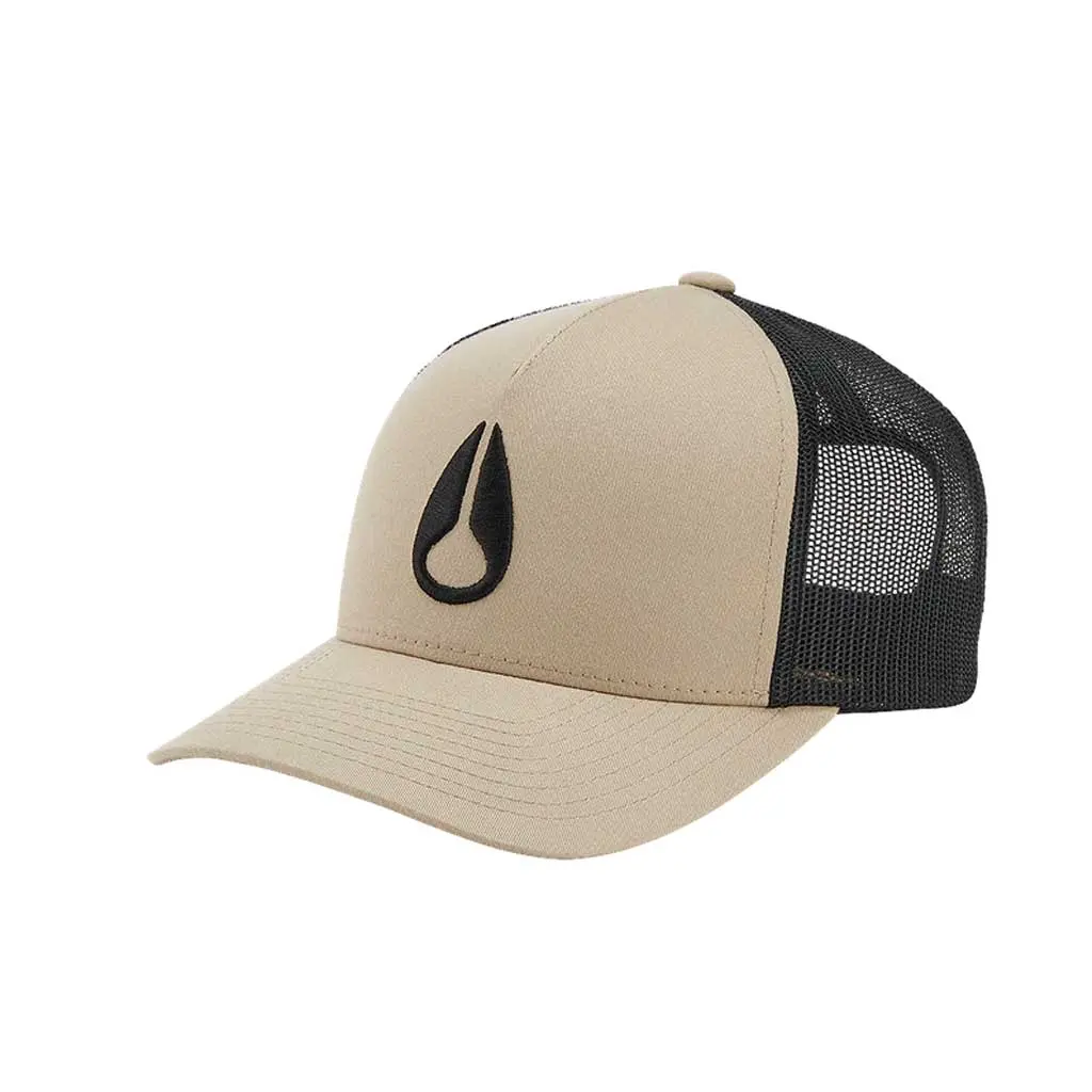 Nixon Iconed Trucker Hat - Khaki/Black 1