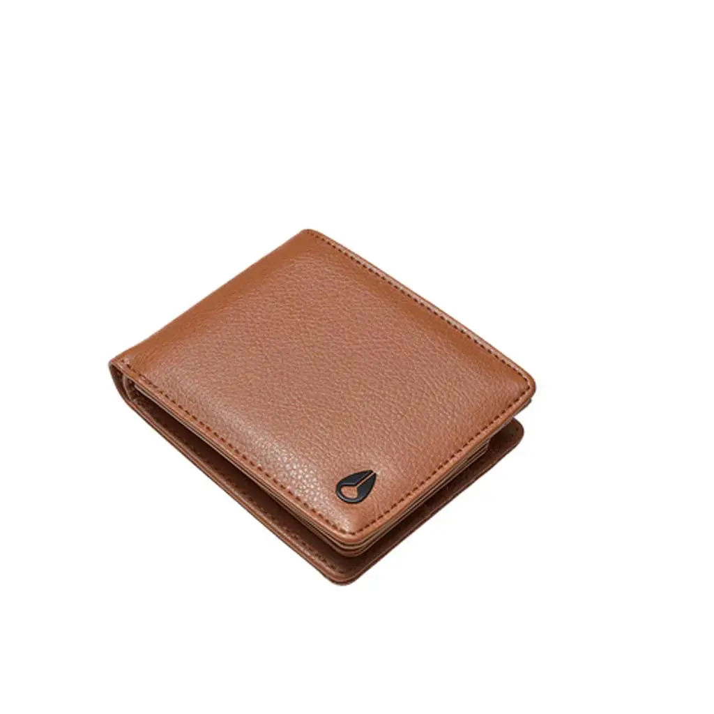 Nixon Pass Vegan Leather Wallet - Saddle 1