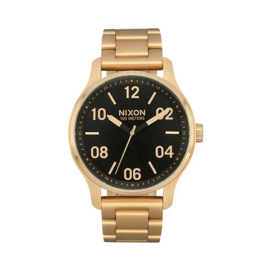 Nixon Patrol Watch - Gold/Black 1