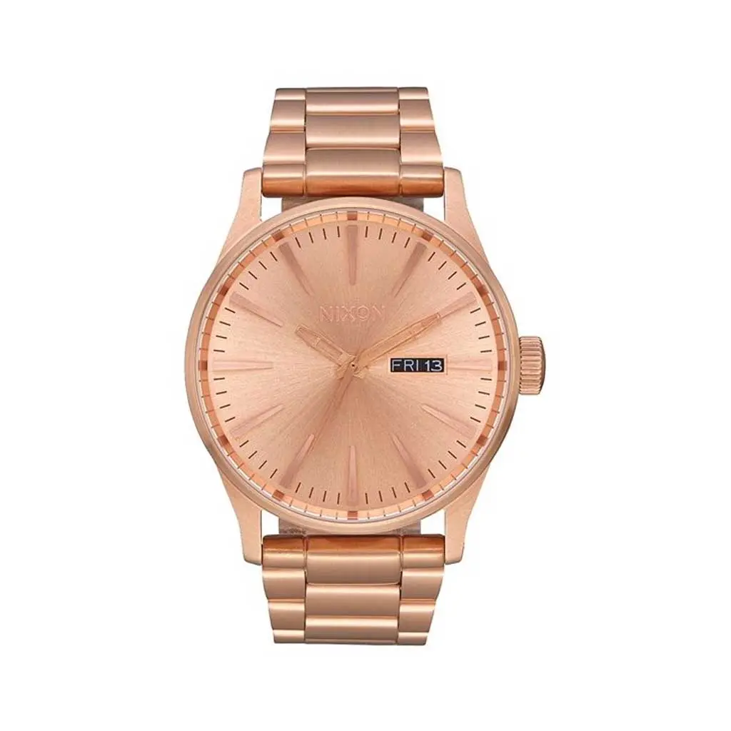 Nixon Sentry Stainless Steel - All Rose Gold 1