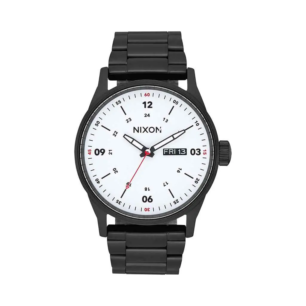 Nixon Sentry Ss Watch - Black/White 1