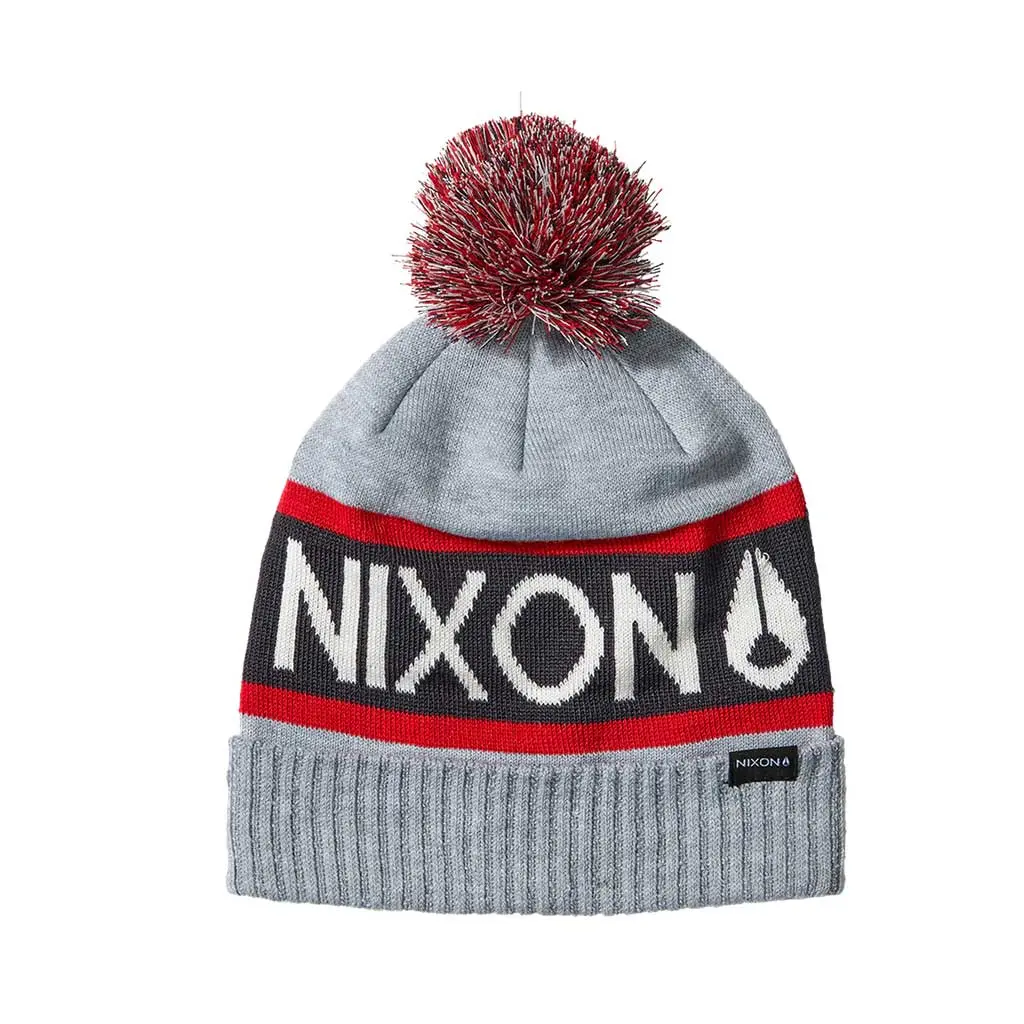 Nixon Teamster R Beanie -  Heather Grey 1