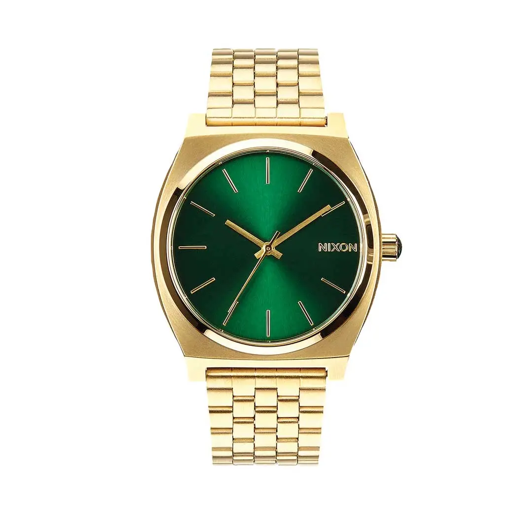 Nixon Time Teller - Gold/Green Sunray 1