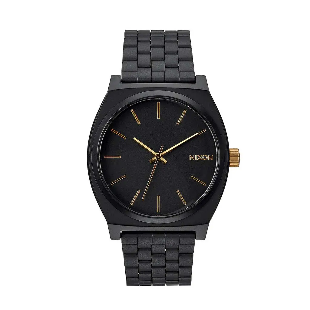 Nixon Time Teller - Matte Black/Gold 1