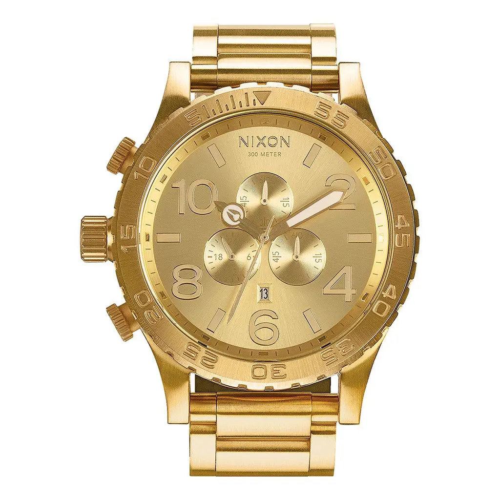 Nixon 51-30 Chrono - All Gold 1