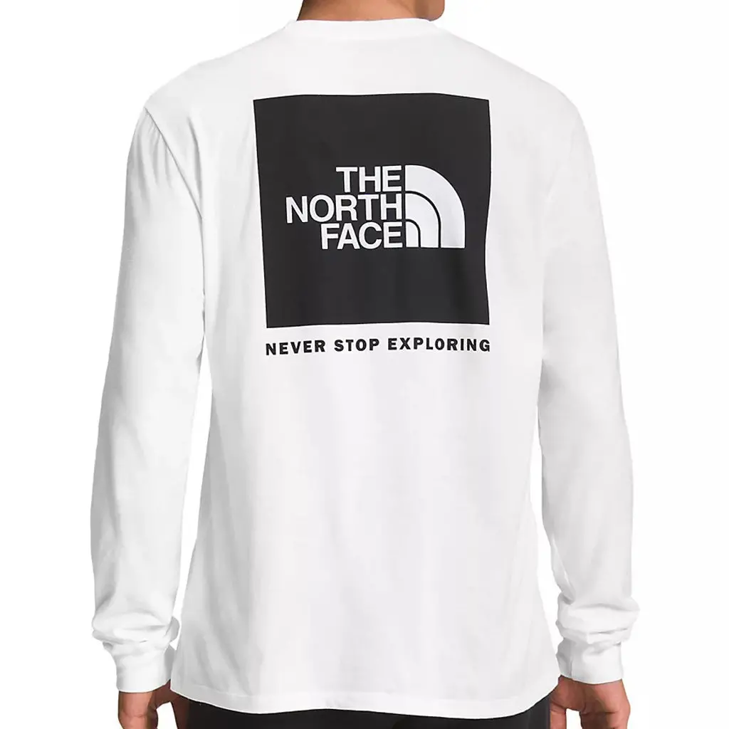 The North Face L/S Nse Box Tee - Tnf White 1