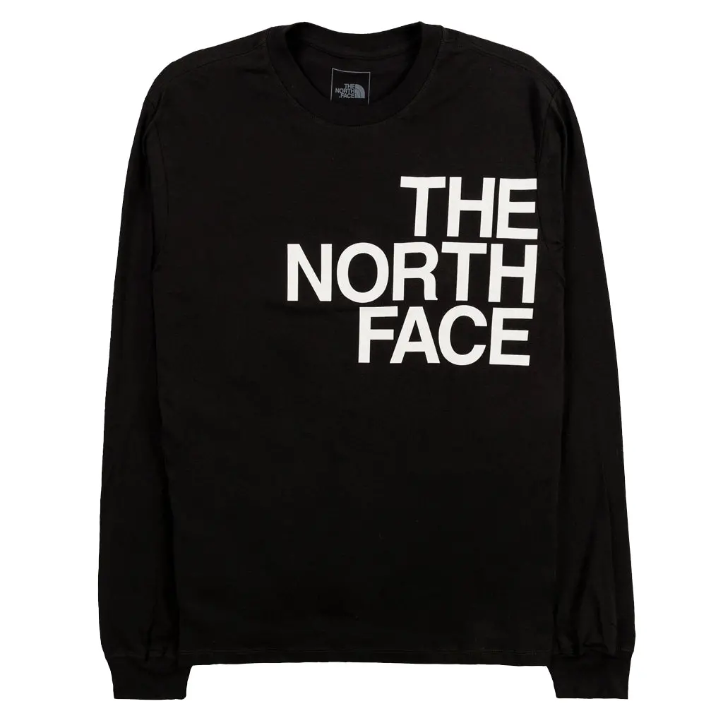 The North Face Brand Proud L/S Tee - Black/White 1