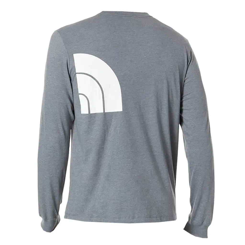 The North Face Brand Proud L/S Tee - Tnf Grey/White 2