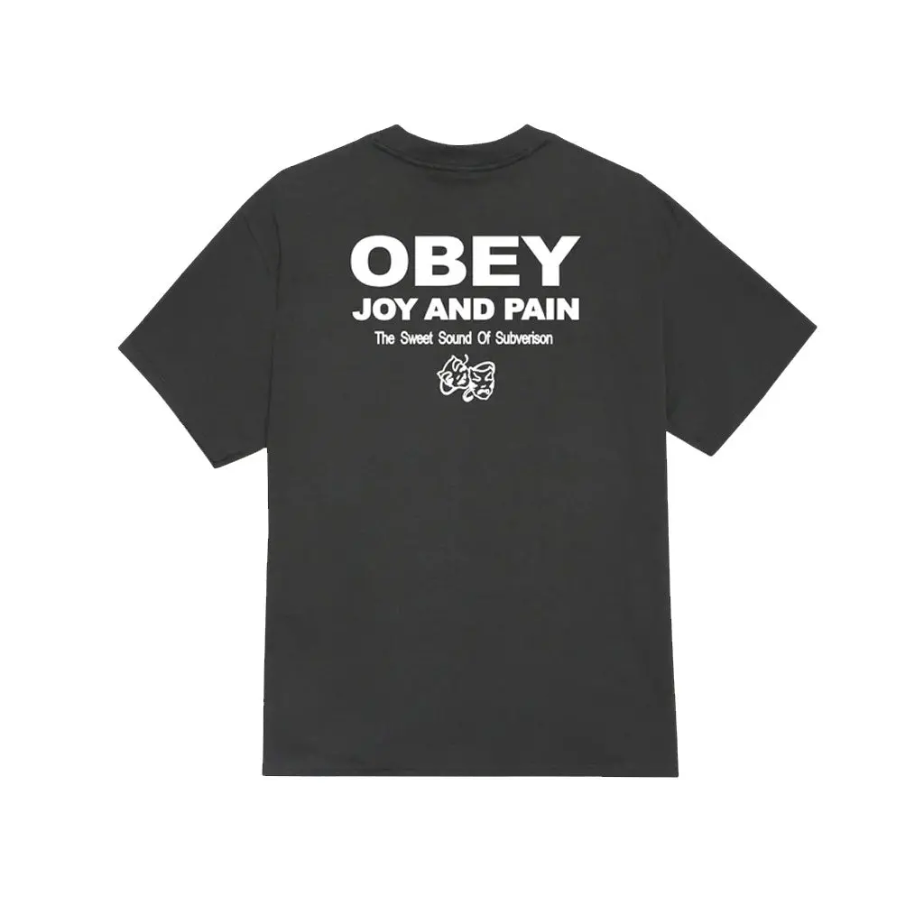 Obey Joy And Pain S/S Tee - Vintage Black 1