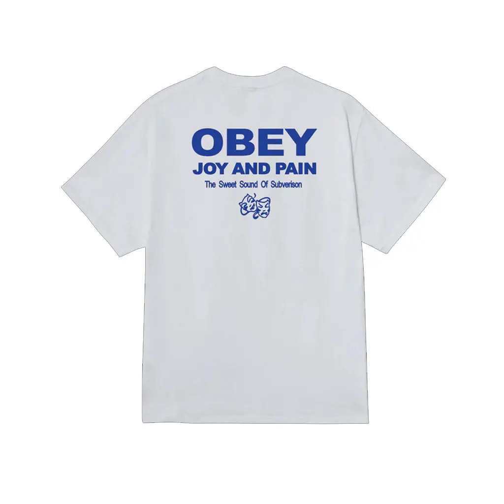 Obey Joy And Pain S/S Tee - White 1
