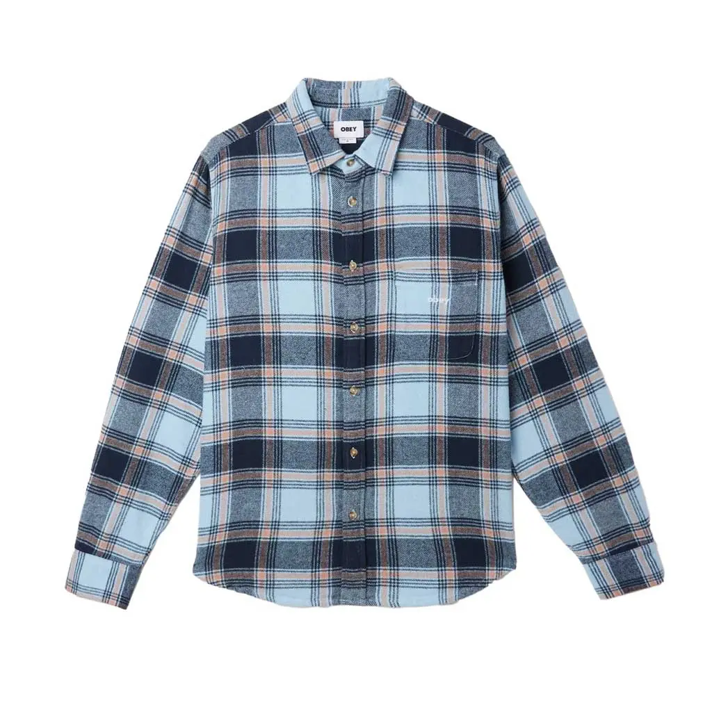 Obey Alex Woven - Clear Sky Multi 1