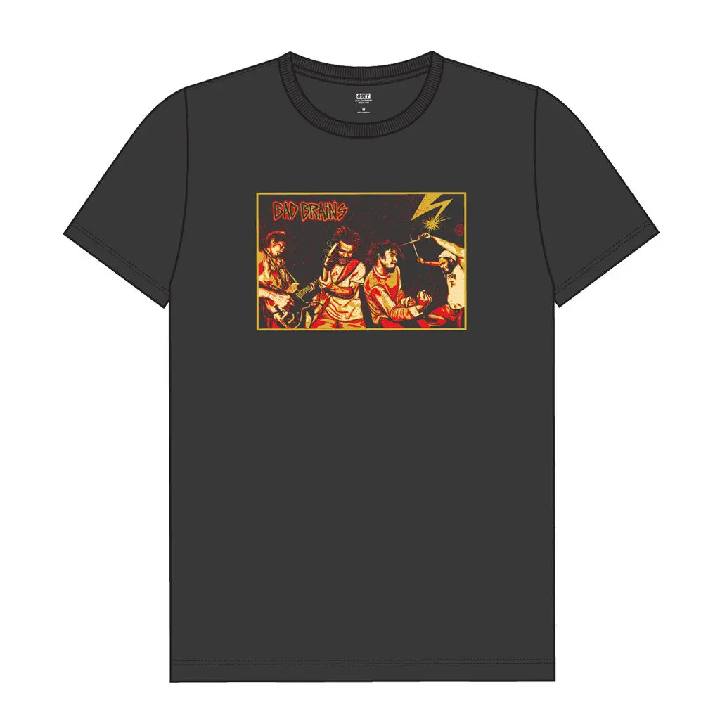 Obey X Bad Brains Fearless Vampire Killers S/S Tee - Black 1
