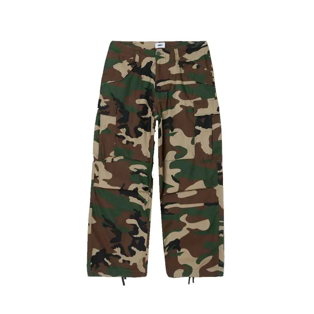 Obey Baggy Cargo Pant - Field Camo 1