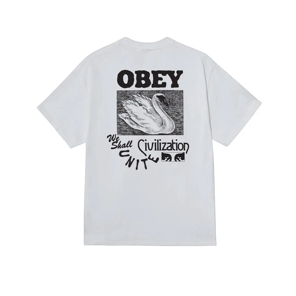 Obey Civilization S/S Tee - White 1