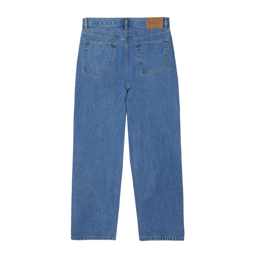 Obey Classic Baggy Denim Pant - Medium Stonewash 1