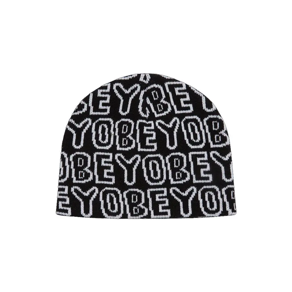 Obey Common Beanie - Black 1