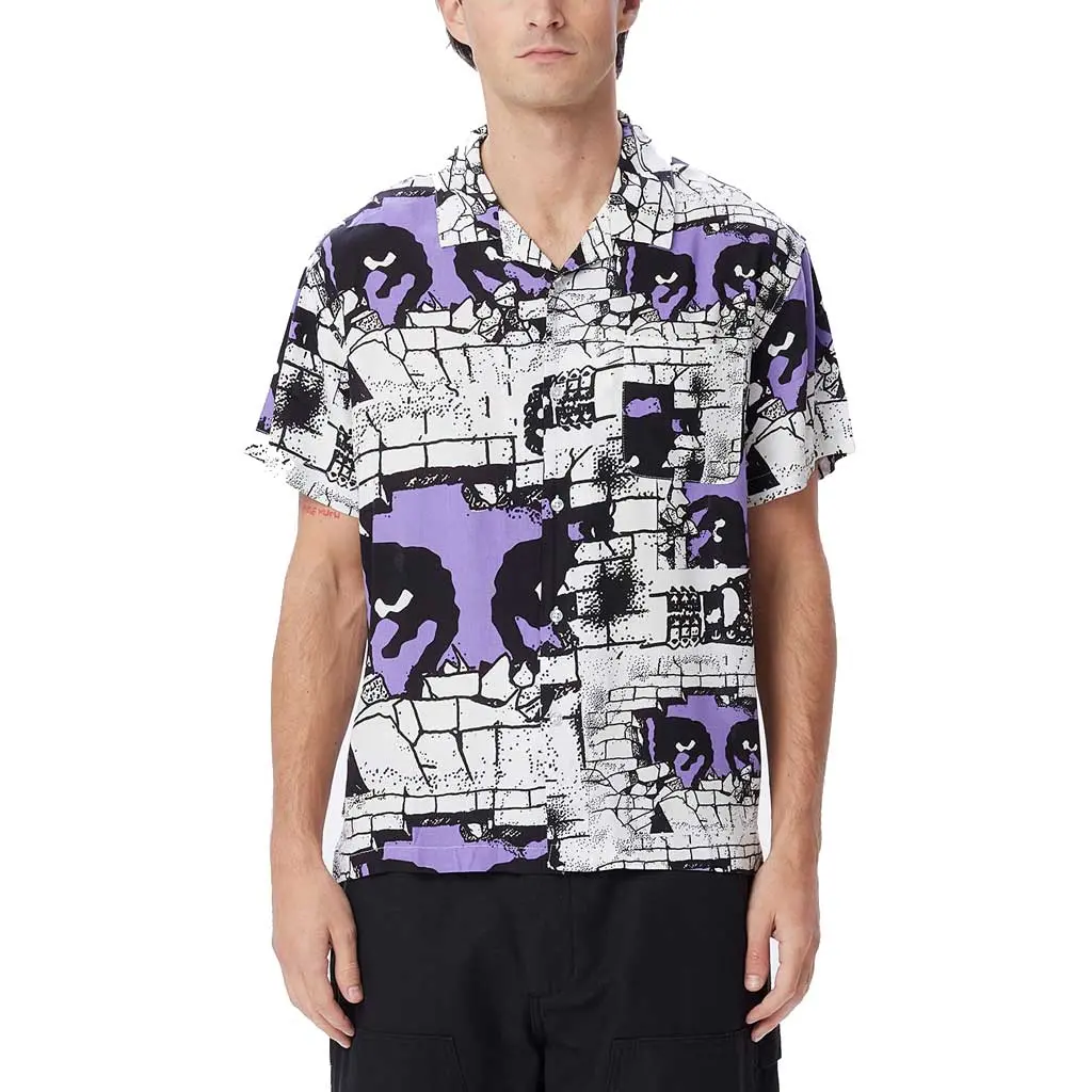 Obey Detector Woven - White Multi 1