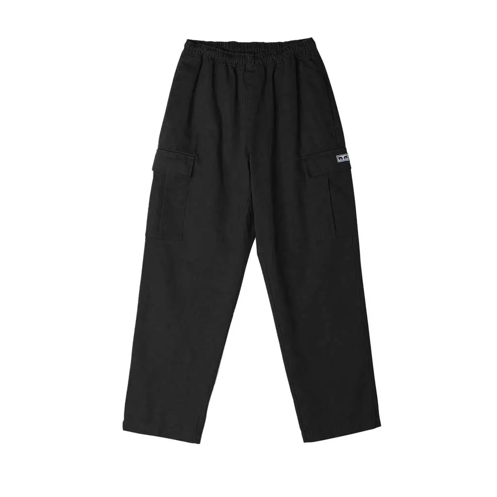 Obey Easy Ripstop Cargo Pant - Black 1