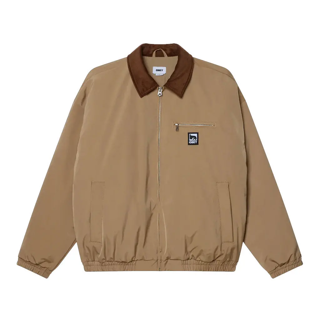 Obey Elysian Jacket - Vintage Tan 1