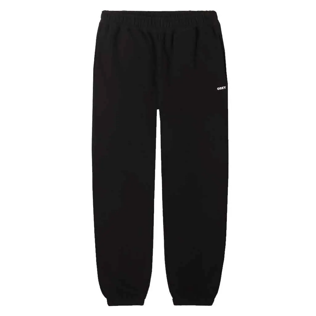 Obey Established Works Bold Sweatpant - Black 1