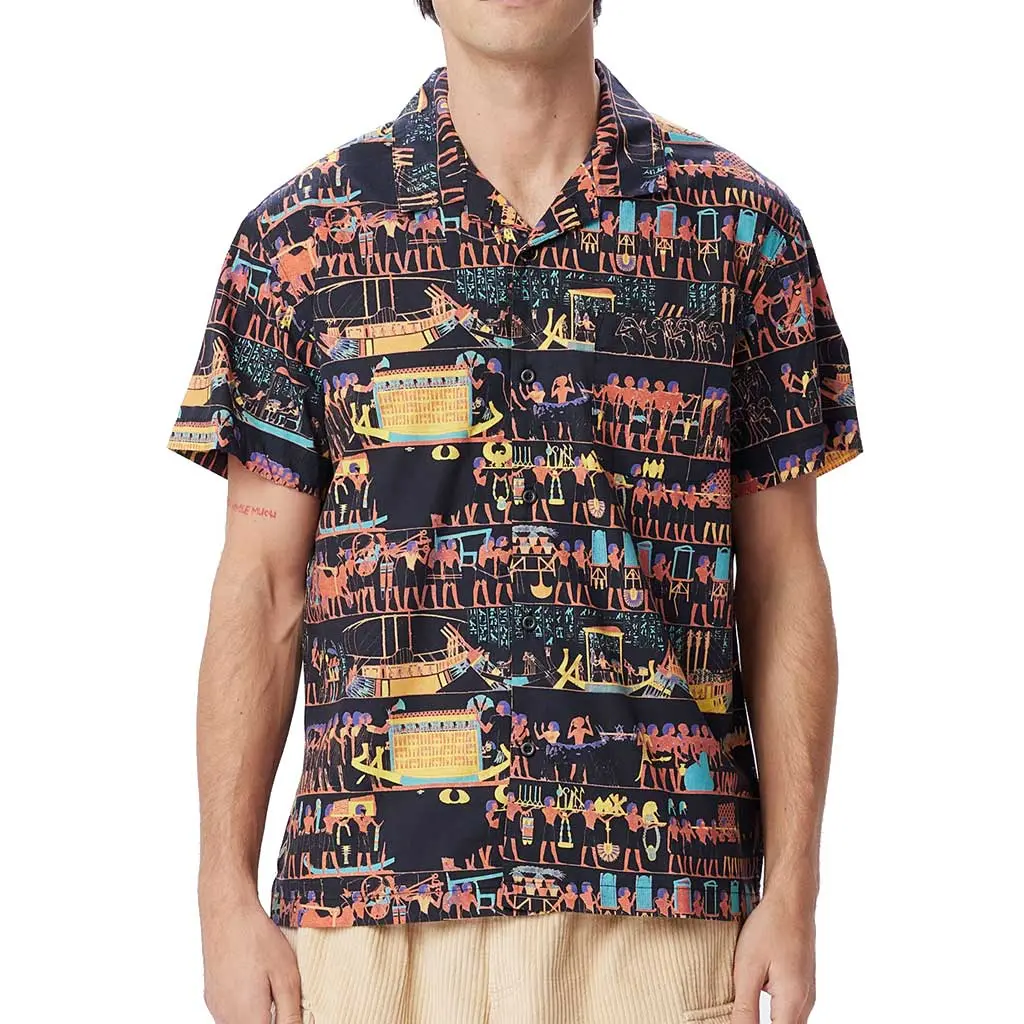 Obey Heiro Woven - Black Multi 1
