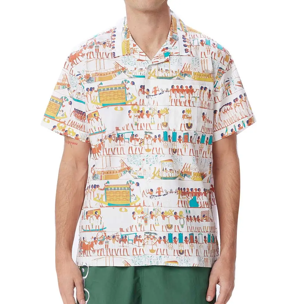 Obey Heiro Woven - White Multi 1