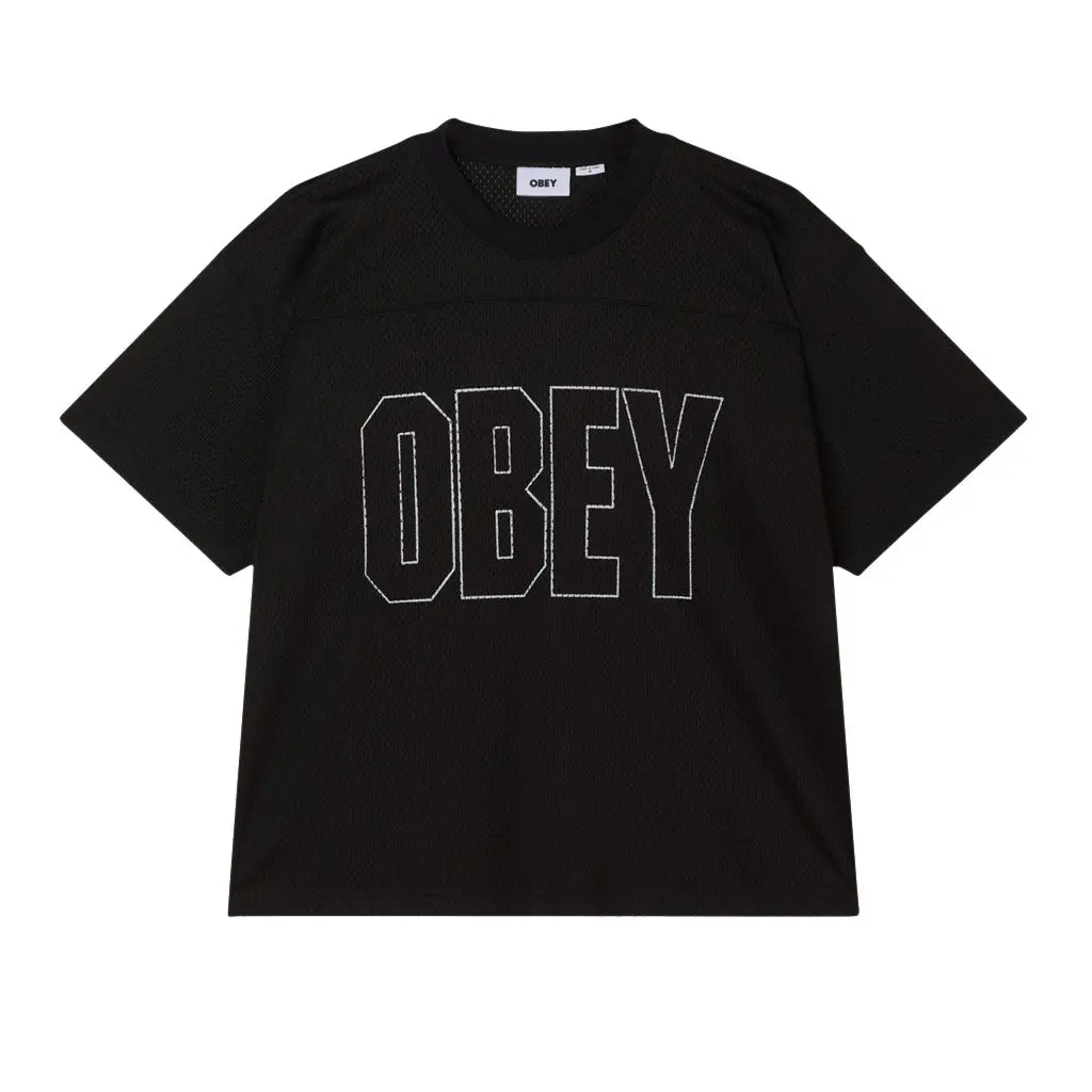 Obey Johnson Practice Jersey - Black 1