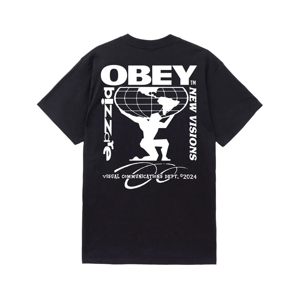 Obey Bizzare New Visions S/S Tee - Black 1