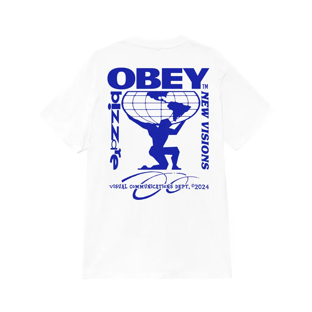 Obey Bizzare New Visions S/S Tee - White 1