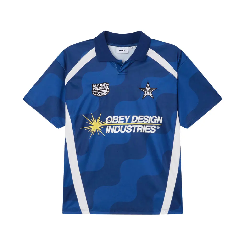 Obey Soccer Jersey - Blue Jersey 1
