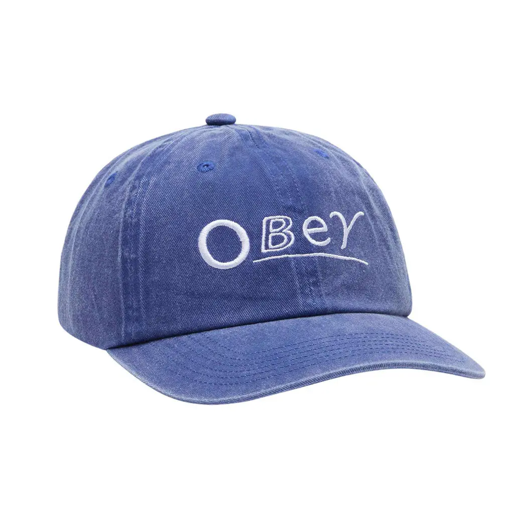 Obey Pigment Obey Healines 6 Panel - Pigment Blue 1
